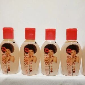White Secret Skin Lightening Oil - Beige with Red Cap (Set of 4)